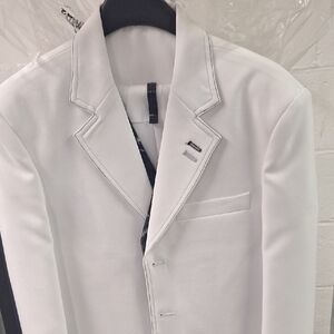 Kids White Formal Suit Set